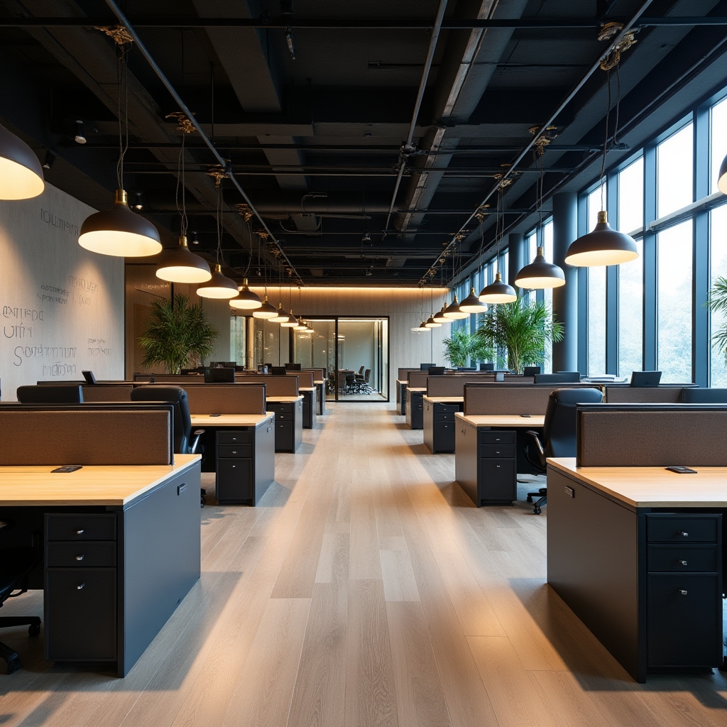 Risultato finale di un fit-out ufficio commerciale moderno e funzionale